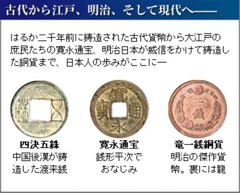 日本銅錢|造幣局 : 日本の貨幣の歴史